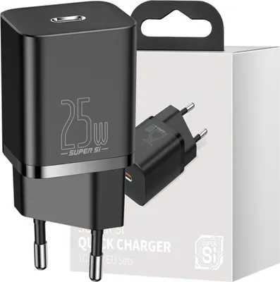 Image de Baseus Super Si Quick Charger 1C 25W (Noir)