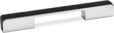 Produktbild von SOTECH Möbelgriff LUISA BA 160/224 mm Chrom/schwarz Bügelgriff