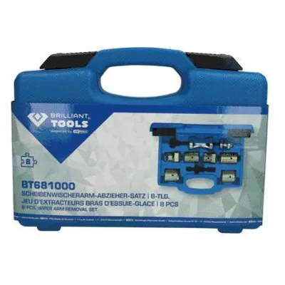 Obrázok produktu pre BRILLIANT TOOLS 8-dielna súprava sťahovákov stieračov čelného skla - BT681000