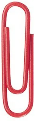 Produktbild von Alco Briefklammer Metall kunststoffüberz 26mm orange 1000 Stück