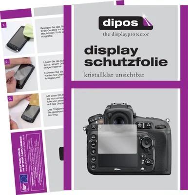 Zdjęcie produktu dla 1x Folia ochronna do Nikon D810A przezroczysta folia ochronna na wyświetlacz dipos