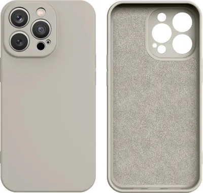 Obrázek produktu pro Silikonový kryt na Samsung Galaxy S23 Ultra - béžový