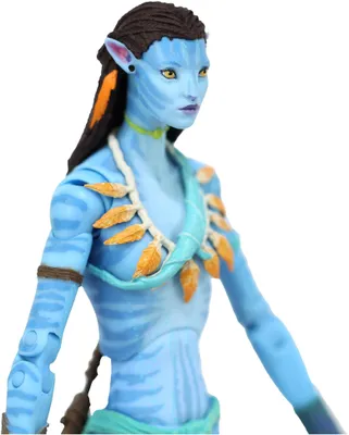 Actionfigur Neytiri Classic 17,8 cm, 22 Gelenke, biolumineszierend, mit Zubehör