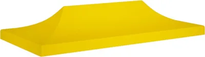 Produktbild von Möbel Partyzelt-Dach 6x3 m Gelb 270 g/m² - Pavillon Dächer und -Seitenteile 315335
