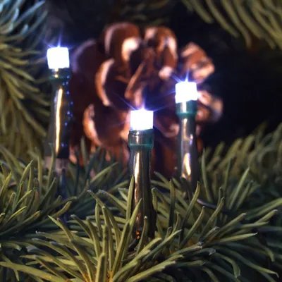 Produktbild von 400 LED Lichterkette Weiß 40 m Weihnachtsbaum Beleuchtung