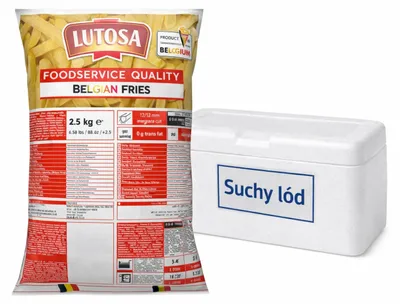 Image de Frites belges 12x12 2,5 kg - Lutosa