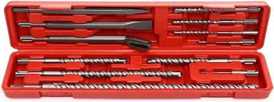 Produktbild von Kraft&Dele KD10206 Bohrer- und Meißelset 12-teilig SDS plus