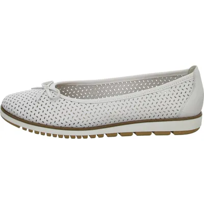 Produktbild von Tamaris Woms Ballerina 1-22121-42-117 WHITE LEATHER FS 2026, Größe:40