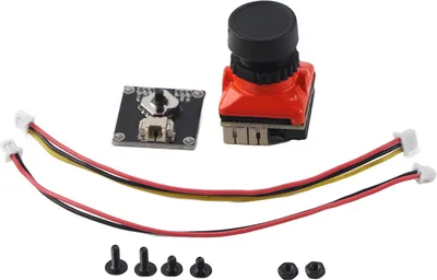 Image de FPV caméra haute définition 1500TVL 2,1 mm objectif OSD pour quadcopter drone orange