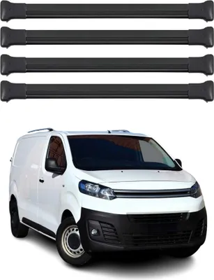 Immagine prodotto di Dachträger Grundtäger für Citroen Jumpy / Space Tourer 2016-2025 Alu Schwarz 4x