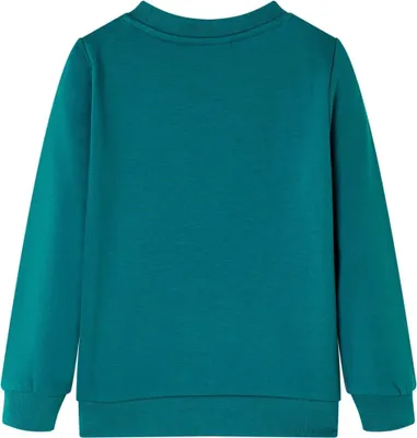 Produktbild von vidaXL Kinder-Sweatshirt Dunkelgrün 140