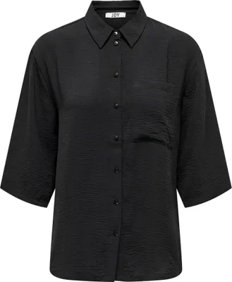 Produktbild von JDY 3/4 Arm Blusen Hemd in Knitteroptik Größe: XS