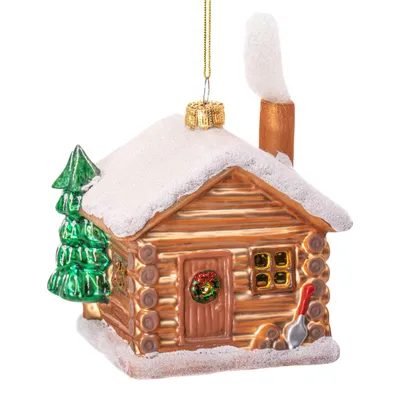 Produktbild von Weihnachtshütten Weihnachtskugel - Sass & Belle