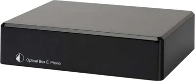 Produktbild von Pro-Ject Optical Box E Phono, Schwarz, 20 - 20000 Hz, 47000 Ohm, 43 dB, 0,04%, 0,5 A
