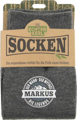 Produktbild von History & Heraldry Herren Socken - Echter Kerl Socken - Markus