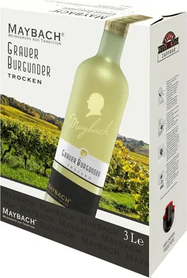 Produktbild von Maybach Grauer Burgunder QbA 3L Bag in Box