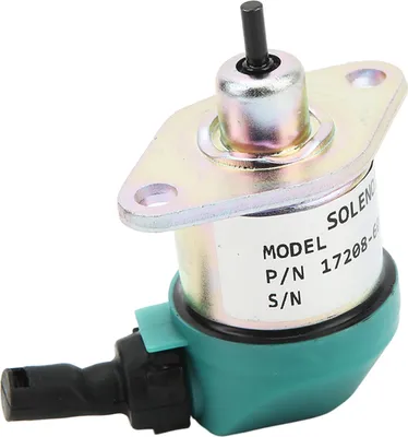 Immagine prodotto di Elettrovalvola 17208 60017 Ricambio a struttura compatta per motore Kubota D905 D1005 D1105 V1205 V1305 V1505