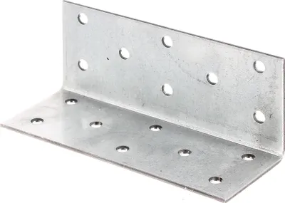 Produktbild von GAH-Alberts Winkelverbinder, Stahl, Winkelhalterung, Stahl, 5 mm, 25 Stück(e), 10 cm