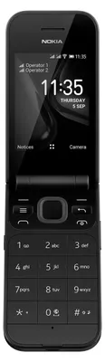 Produktbild von Nokia 2720 Flip TA-1170 DS Schwarz 2G Kamera Tasten Klapphandy Außendisplay