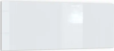 Produktbild von DEQORI Küchenrückwand Glas 125x50 cm 'Hellgrau' Spritzschutz Bad Rückwand Küche