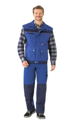 Produktbild von Planam  Plaline Weste kornblau/marine Gr. L, 2531052