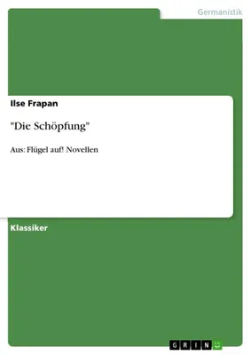 Produktbild von "Die Schöpfung"