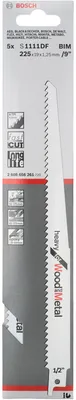 Produktbild von Multi Material Demolition S1111DF Blatt, 1,25 x 19 x 225 mm, 5-tlg