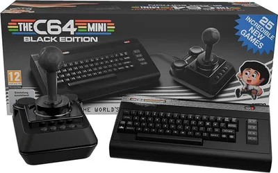 Produktbild von Plaion The C64 Mini Black Edition Retro-konsole One Size