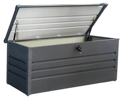 Produktbild von ZIPPER ZI-GAB165AN Aufbewahrungsbox Futterbox Gartenbox 165cm Breite 80kg grau