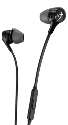 Productafbeelding van Cloud Earbuds II Gaming-oordopjes met microfoon, geschikt voor mobiel gamen, geoptimaliseerde 14 mm drivers, zwart