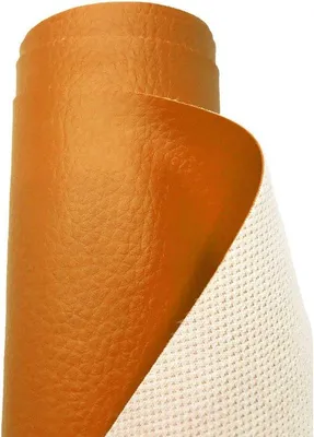 Produktbild von Imitatielle Cordstange in Orange, 50 cm x 140 cm, 1 Meter Länge