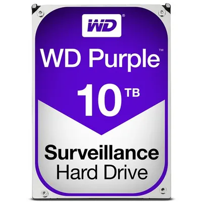 Produktbild von Western Digital Purple, 10 TB, 5400 RPM, 256 MB, 3.5", Serial ATA III