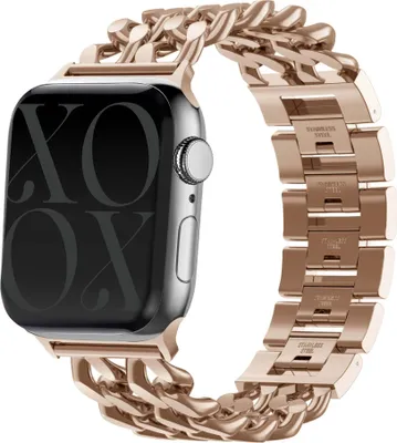 Produktbild von Apple Watch Stahlarmband 'Chain' (Roségold) - 38/40/41/42mm