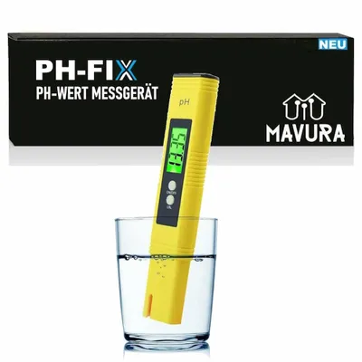 Obrázek produktu pro PH-FIX Digitální měřicí zařízení PH Tester Value Meter Vodní akvárium Bazén Chlorinový tester pH 0-14
