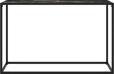 Produktbild von vidaXL Konsolentisch Schwarz 120x35x75 cm Hartglas