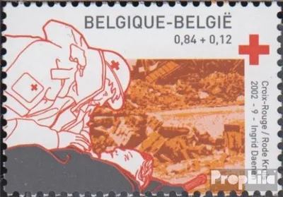 Produktbild von Briefmarken Belgien 2002 Mi 3120 (kompl.Ausg.) gestempelt Rotes Kreuz