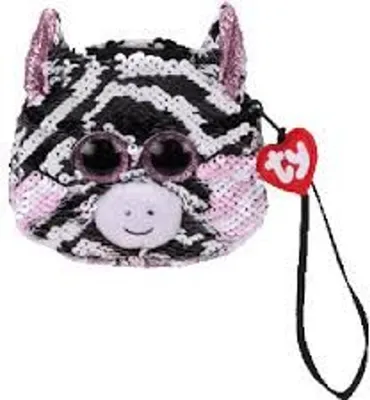 Image de TY Fashion Sac à main ZOEY à paillettes - zèbre 95230