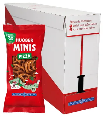 Produktbild von Huober Brezel Minis Pizza  10x75g