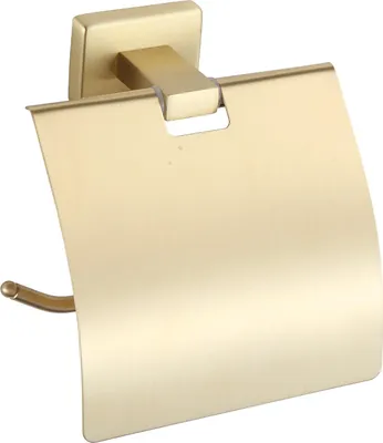 Produktbild von Mexen Arno Toilettenpapierhalter, gebürstet gold - 7020733-55