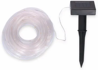 Produktbild von Grundig SolarLichterkette, 100 LEDs, warmweiß, 10m
