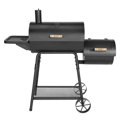 Produktbild von TAINO KAMAYO Smoker Räucherofen Standgrill Holzkohle-Grill Klein BBQ Grillwagen Grillkamin