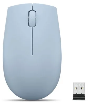 Produktbild von Lenovo 300, Beidhändig, Optisch, RF Wireless, 1000 DPI, Blau