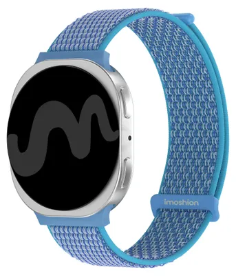 Image de Bracelet en nylon imoshion pour la montre Samsung Galaxy Watch 8 (40/44 mm) / Classic (46 mm) - Bleu marine