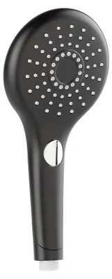 Produktbild von Duschkopf 5 Funktionen Schwarz Handbrause für Trinkwassernutzung