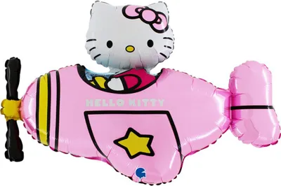 Produktbild von Airplane Pink Folienballon 76 cm
