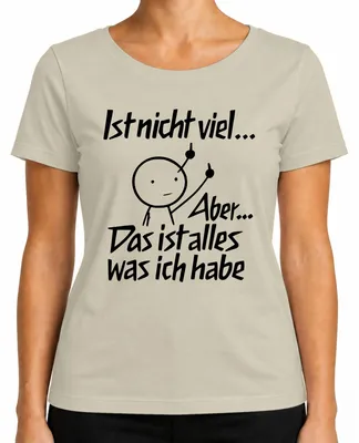Imagen del producto de No es mucho, pero es todo. Camiseta para mujer con un diseño sarcástico, con un gesto obsceno y humorístico. Talla M