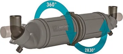 Obrázok produktu pre VETUS Waterlock – tlmič hluku typu NLPH75