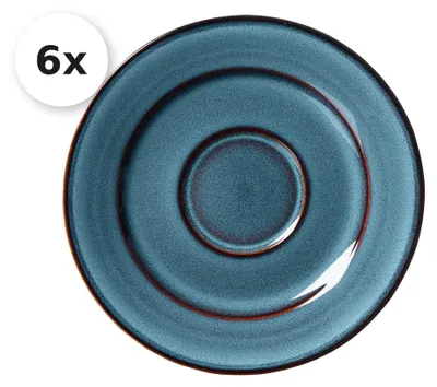 Produktbild von Untertasse zur Espressotasse 6er Set Bali