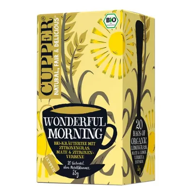 Obrázok produktu pre Cupper Tee 378106, Ovocný čaj, 35 g, papierová škatuľa, EU organic
