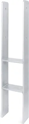 Produktbild von Alberts H-Pfostenträger feuerverzinkt lichte Breite 141 mm Gesamthöhe 800 mm Materialstärke 8 mm